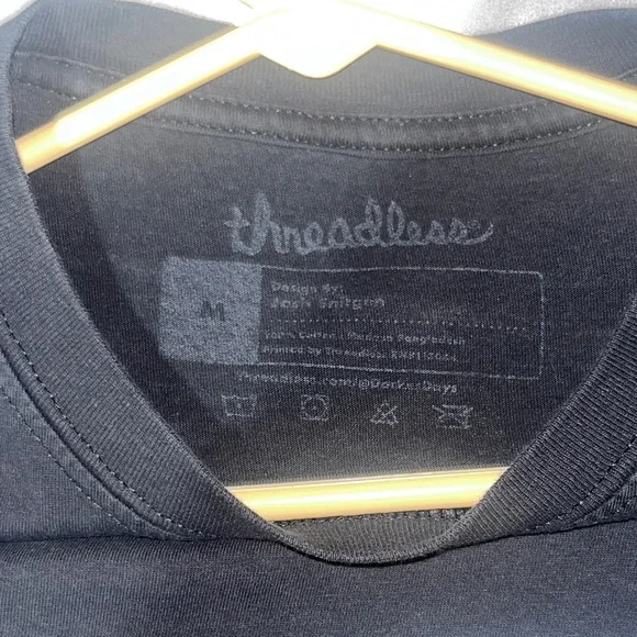 Threadless Black 'Take Risks' Graphic Tee - Picture 2 of 4